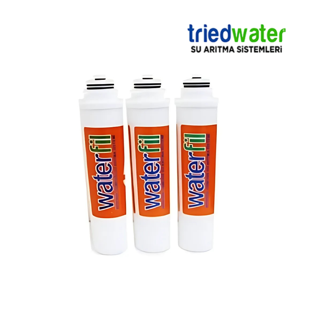 SU ARITMA FİLTRESİ WATERFİL UYUMLU 3'LÜ SET