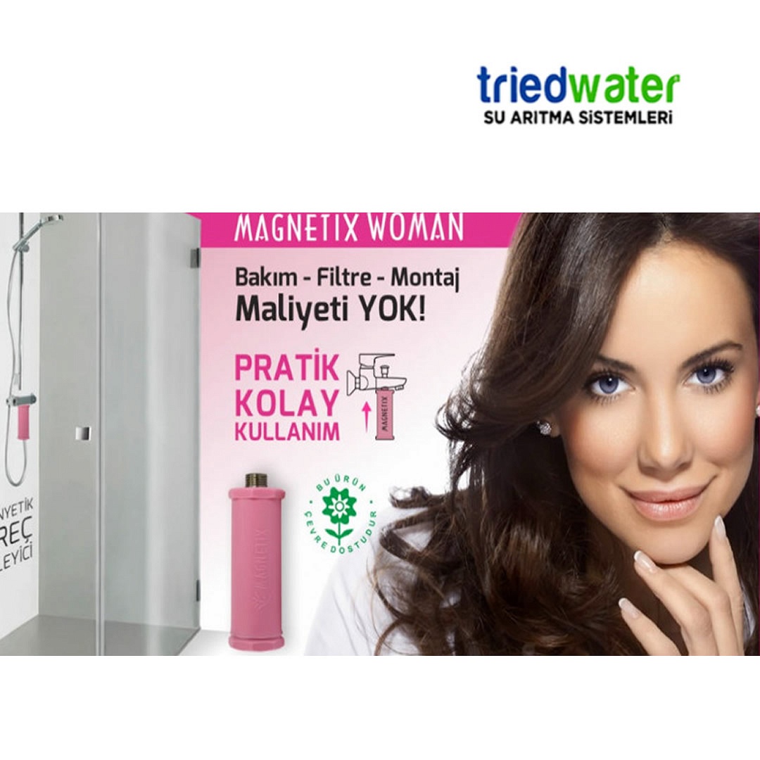 MAGNETİX WOMAN MANYETİK KİREÇ ÖNLEYİCİ DUŞ BAŞLIĞI